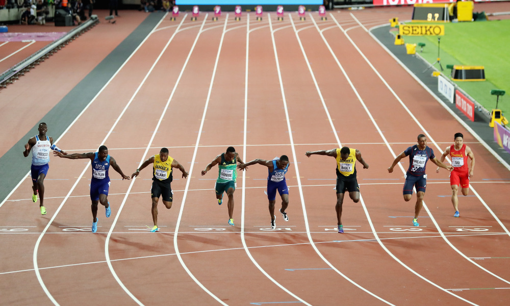 <p>Outline the energy processes allowing for fuel for a 100m sprint powered by Creatine phosphate:</p>