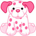 <p>pink dalmatian</p>