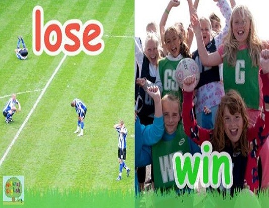 <p>lose and win</p>