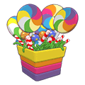 <p>colorful candy bouquet</p>