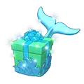 <p>seafoam sparkle dolphin</p>