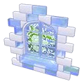 <p>ice palace window</p>