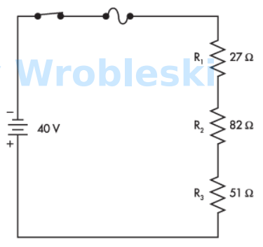 <p>Solve for the current through R in the following circuit.</p><p>Answer:</p>