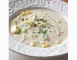 <p>new england clam chowder</p>