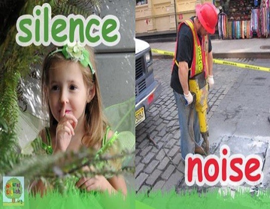 <p>silence and noise</p>
