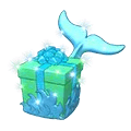 <p>seafoam sparkle dolphin</p>