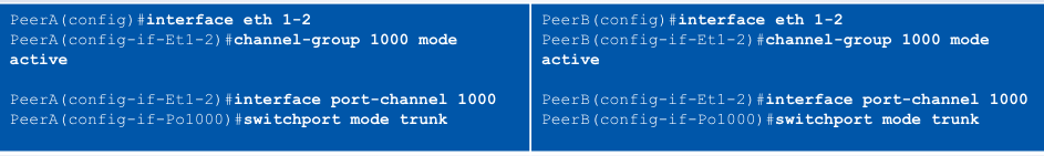 <p>Create the port-channel as a ____ port.</p>