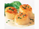 <p>scallops</p>