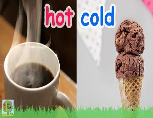 <p>hot and cold</p>
