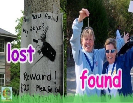 <p>lost and found</p>