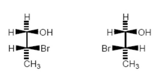 <p>The molecules shown are:</p><p>&nbsp; constitutional isomers.</p><p>&nbsp; enantiomers.</p><p>&nbsp; diastereomers.</p><p>&nbsp; identical.</p><p>&nbsp; None of these choices.</p>