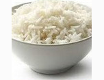 <p>white rice</p>