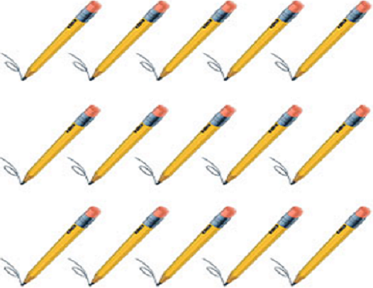 pencils fifteen