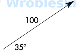 <p>Reduce the vector shown to its (X) horizontal component. (Round the FINAL answer to two decimal places.)</p><p>Answer:</p>