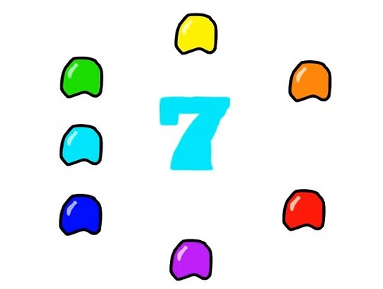 <p>seven</p>