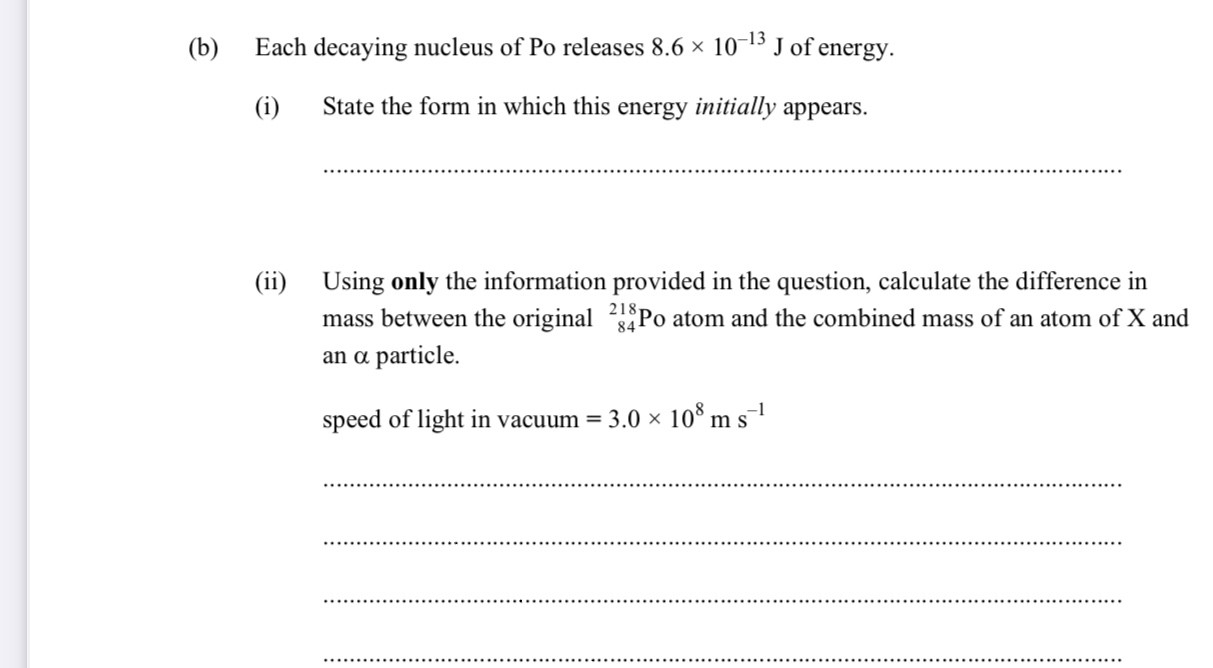 <p>82 p 214 nucleon </p>