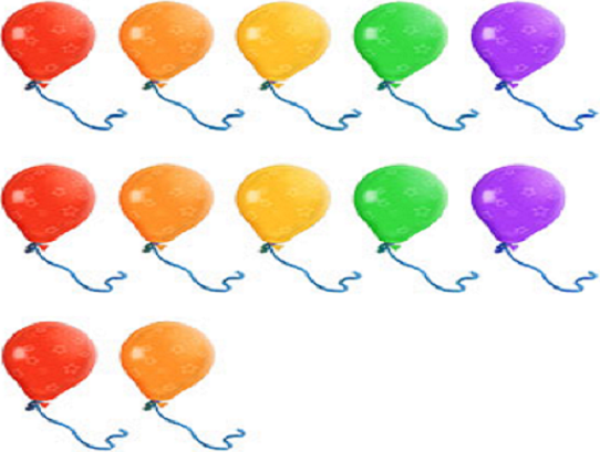 balloons twelve