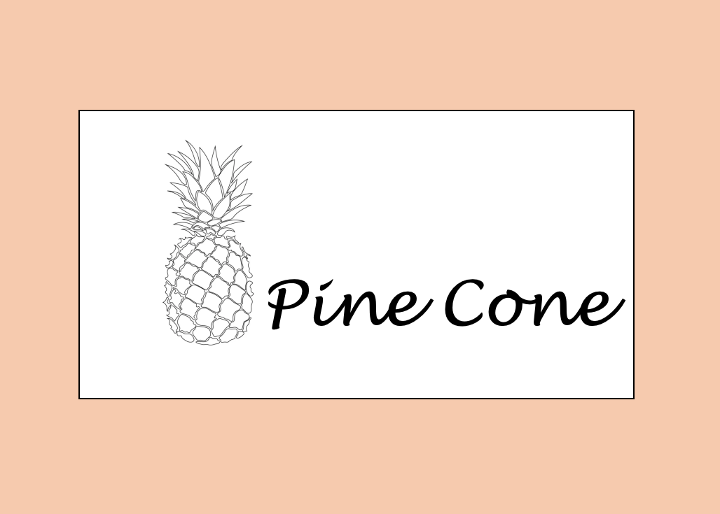 <p>pink pine apple logo</p>