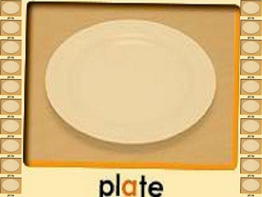 plate