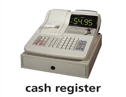 <p>cash register</p>