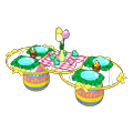 <p>spring celebration table</p>