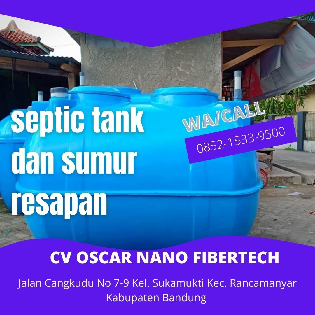 <p>septic tank dan sumur resapan</p>