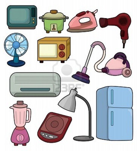 <p>electrical appliances (department)</p>