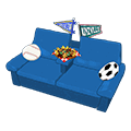 <p>sports fan couch</p>