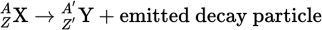 <p>When balancing nuclear reactions, the sum of the atomic numbers must be the same on both sides of the equation, and the sum of the mass numbers must be the same on both sides as well.</p>