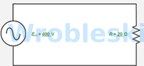 <p>Given the circuit, solve for the following: (Round the FINAL answer to two decimal places,</p><p>if needed.)</p><p></p><p>What is the peak voltage for the circuit? </p><p></p><p>What is the effective voltage for the circuit? </p><p></p><p></p><p>What is the total power or wattage of the circuit? </p>