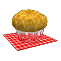 <p>sweet cornbread muffin</p>