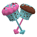 <p>cupcake pops</p>