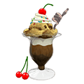 <p>chilly chocolate float</p>