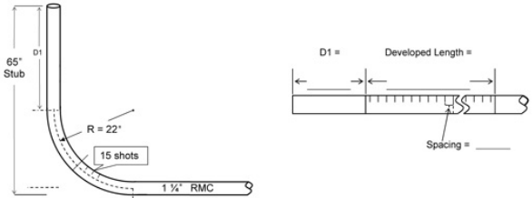 <p>Question 32</p><p>What is the developed length (DL) of the bend? (Round the answer to the nearest 1/16 ".)</p><p>    </p><p>a.</p><p>32 1/4 "</p><p>b.</p><p>32 7/8 "</p><p>c.</p><p>34 9/16 "</p><p>d.</p><p>37 3/8 "</p>