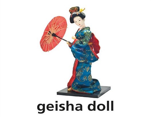 <p>geisha doll</p>