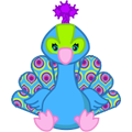 <p>pretty peacock</p>