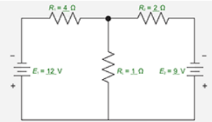 <p>Given the circuit and parameters shown, solve for the current through the load resistor using Norton’s Theorem. (Round the FINAL answer to at least two decimal places in the specified unit.)</p><p></p><p>IRL =   ?   A</p>