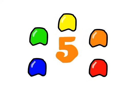 <p>five</p>