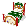 <p>GINGERBREAD BED</p>