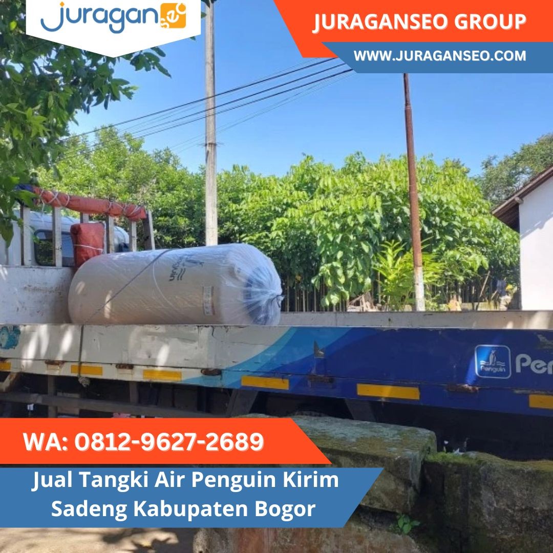 <p>Jual Tangki Air Penguin Kirim Sadeng Kabupaten Bogor</p>