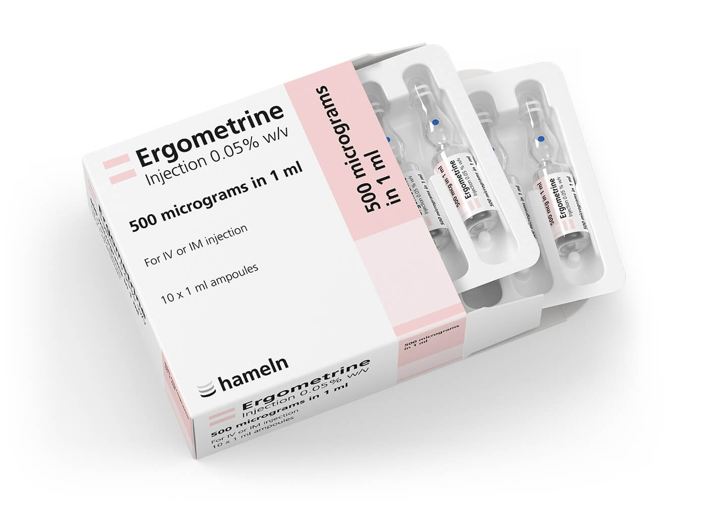 <p>Ergometrine is a potent uterine contractor found in ergot.</p><p>It induces strong uterine contractions and is used to control postpartum hemorrhage.</p>