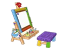 <p>finger painting easel</p>