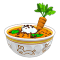 <p>spicy carrot soup</p>