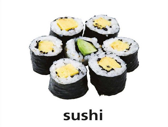 <p>sushi</p>
