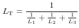 <p>The total inductance when there is more than one inductor connected in parallel can be</p><p>determined by the formula:</p><p></p><p>Select one:</p><p>True</p><p>False</p>