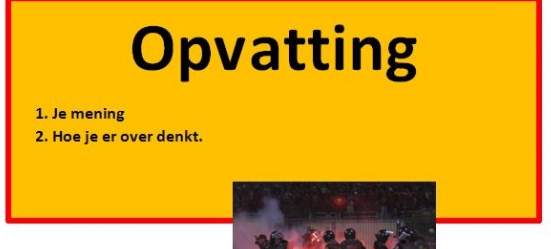 opvatting