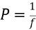 The inverse of the focal length in meters
