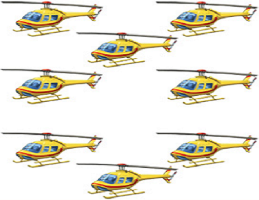 helicopters eight