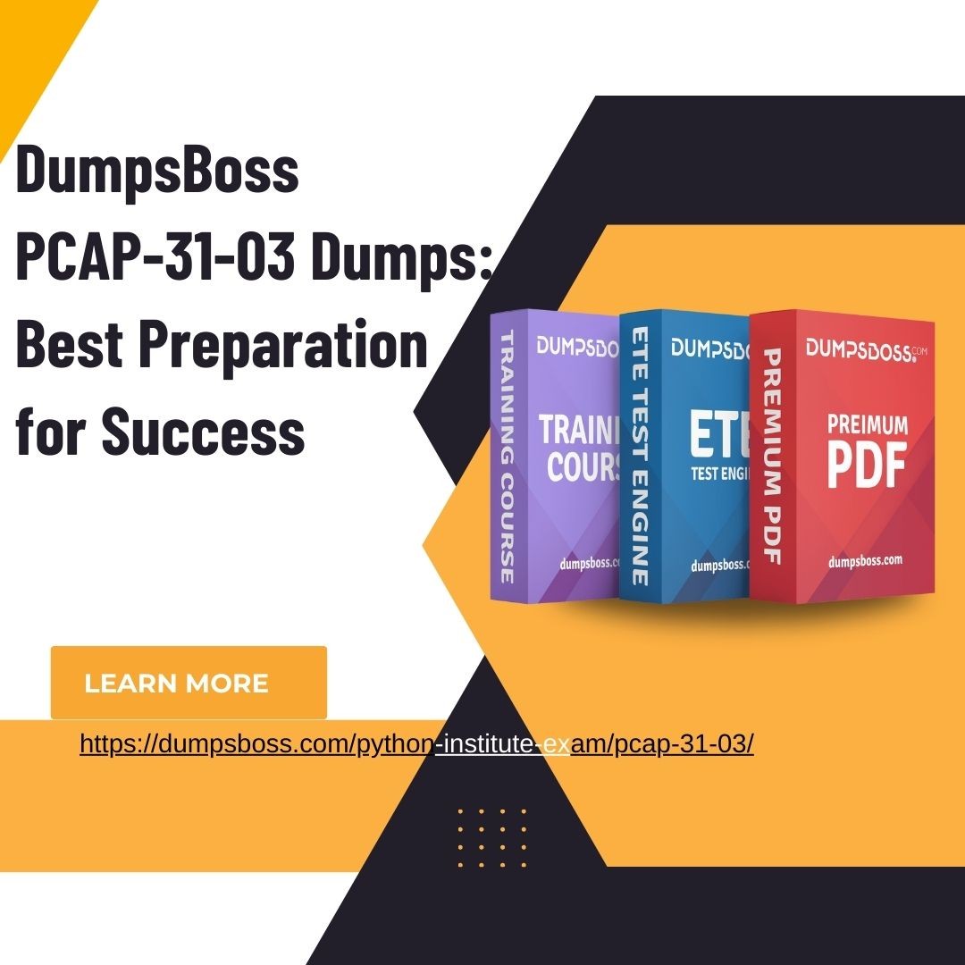 <p>PCAP-31-03 Exam Dumps: Get Certified with DumpsBoss</p>