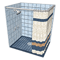 <p>DENIM LACE SHOWER</p>